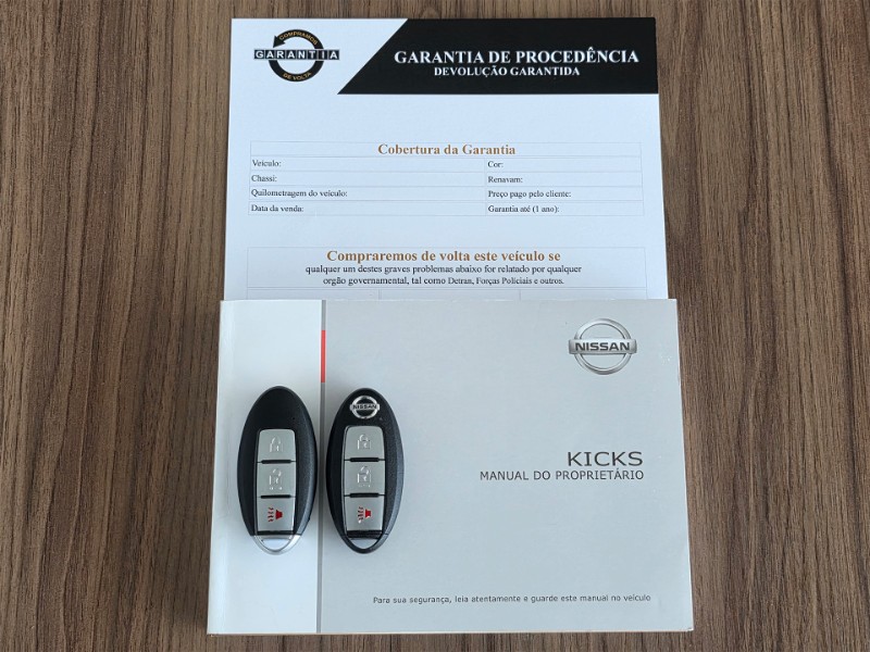 NISSAN KICKS 1.6 16V FLEXSTART SL 4P XTRONIC 2017/2018 DUARTE VEÍCULOS PORTO ALEGRE / Carros no Vale NISSAN KICKS 1.6 16V FLEXSTART SL 4P XTRONIC 2017/2018 DUARTE VEÍCULOS PORTO ALEGRE / Carros no Vale