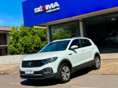 VOLKSWAGEN T-CROSS HIGHLINE 1.4 250 TSI 16V 2019/2020 SÉTIMA VEÍCULOS GUAPORÉ / Carros no Vale