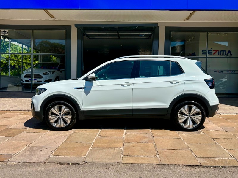 VOLKSWAGEN T-CROSS HIGHLINE 1.4 250 TSI 16V 2019/2020 SÉTIMA VEÍCULOS GUAPORÉ / Carros no Vale
