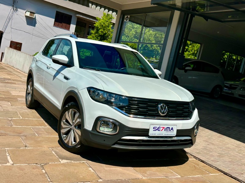 VOLKSWAGEN T-CROSS HIGHLINE 1.4 250 TSI 16V 2019/2020 SÉTIMA VEÍCULOS GUAPORÉ / Carros no Vale