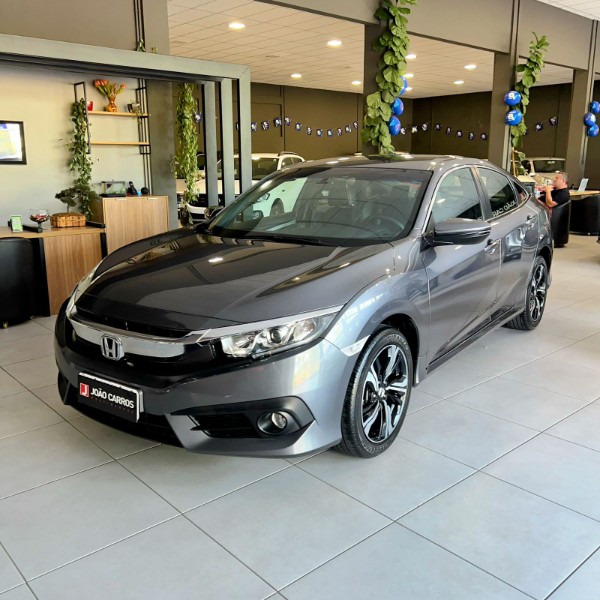 HONDA CIVIC 2.0 EX 16V 2018/2018 JOÃO CARROS MULTIMARCAS GUAPORÉ / Carros no Vale