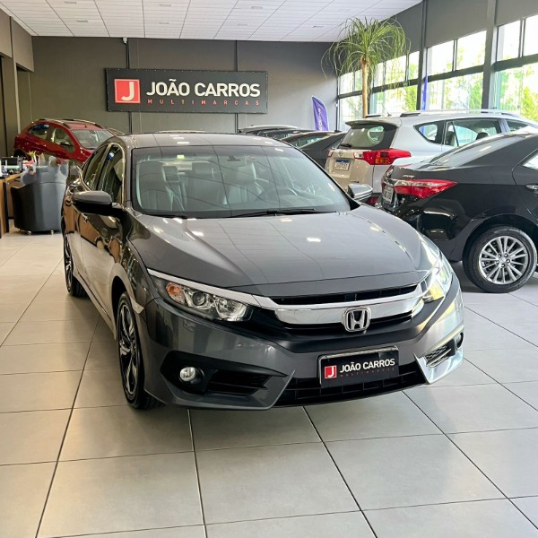 HONDA CIVIC 2.0 EX 16V 2018/2018 JOÃO CARROS MULTIMARCAS GUAPORÉ / Carros no Vale