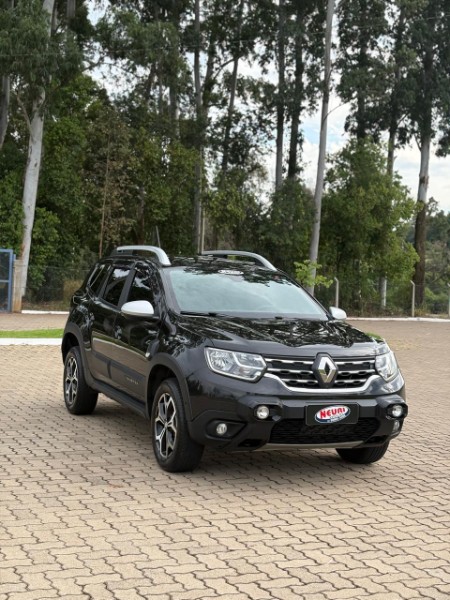 RENAULT DUSTER 1.6 16V SCE FLEX ICONIC X-TRONIC 2021/2021 NEURI VEÍCULOS LAJEADO / Carros no Vale