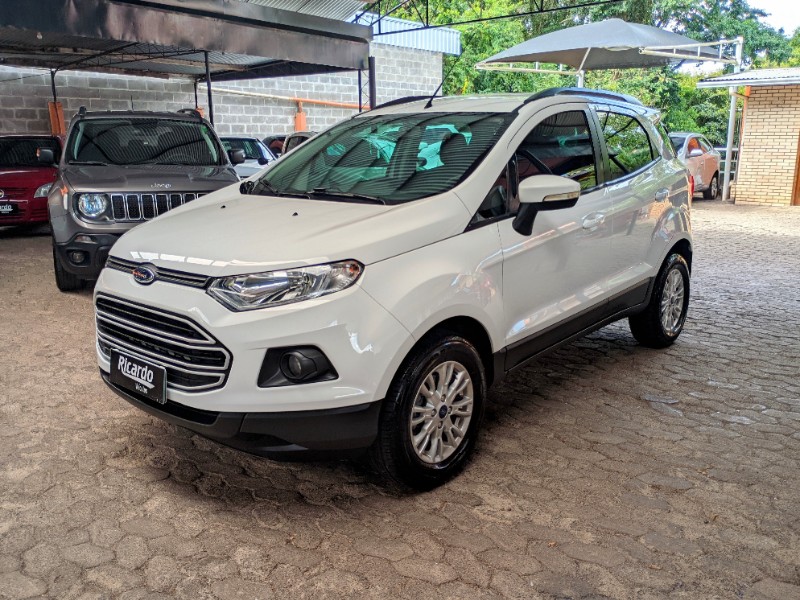 FORD ECOSPORT 1.6 SE 16V FLEX 4P MANUAL 2016/2017 RICARDO VEÍCULOS TEUTÔNIA / Carros no Vale