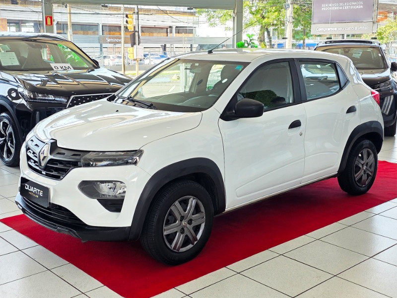 RENAULT KWID 1.0 12V SCE FLEX ZEN MANUAL 2023/2024 DUARTE VEÍCULOS PORTO ALEGRE / Carros no Vale