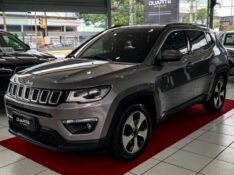 JEEP COMPASS 2.0 16V FLEX LONGITUDE AUTOMÁTICO 2018/2018 DUARTE VEÍCULOS PORTO ALEGRE / Carros no Vale
