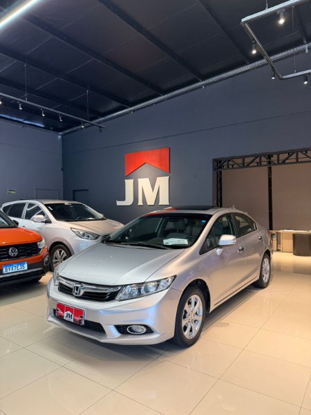 HONDA CIVIC 1.8 EXS 16V 2012/2012 JM AUTOMÓVEIS VENÂNCIO AIRES / Carros no Vale