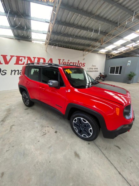 JEEP RENEGADE 2.0 16V TURBO DIESEL TRAILHAWK 4P 4X4 AUTOMÁTICO 2015/2016 LAVENDA VEÍCULOS ARROIO DO MEIO / Carros no Vale