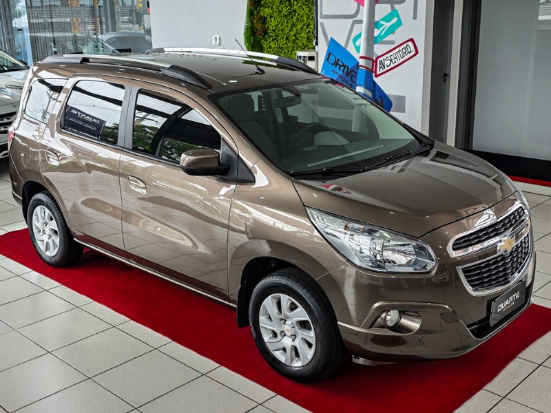 CHEVROLET SPIN 1.8 LTZ 8V FLEX 4P MANUAL 2016/2016 DUARTE VEÍCULOS PORTO ALEGRE / Carros no Vale