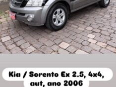 KIA SORENTO 2.5 EX 4X4 16V TURBO INTERCOOLER 2006/2006 ELY AUTOMÓVEIS LAJEADO / Carros no Vale