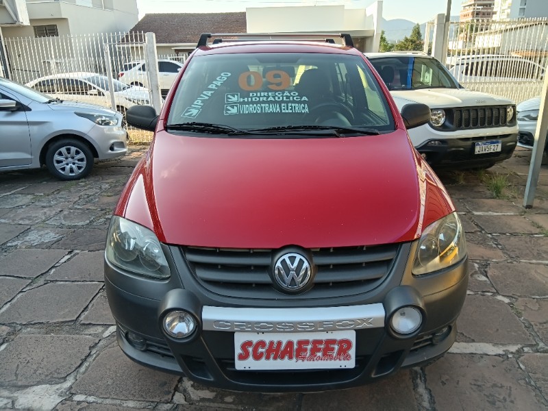 VOLKSWAGEN CROSSFOX 1.6 FLEX 2009/2009 SCHAEFER AUTOMÓVEIS TEUTÔNIA / Carros no Vale