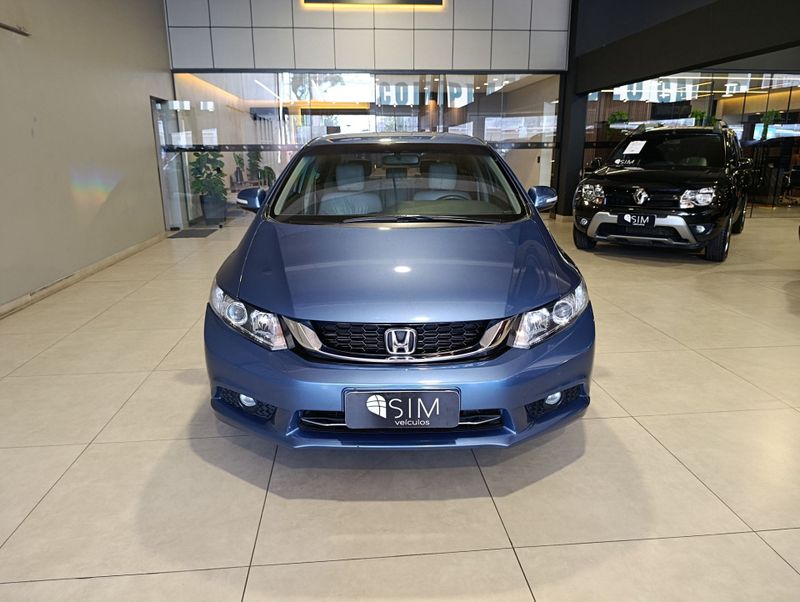 Honda Civic Lxr 2.0 Flexone 16v 2014/2015 SIM VEÍCULOS PORTO ALEGRE / Carros no Vale