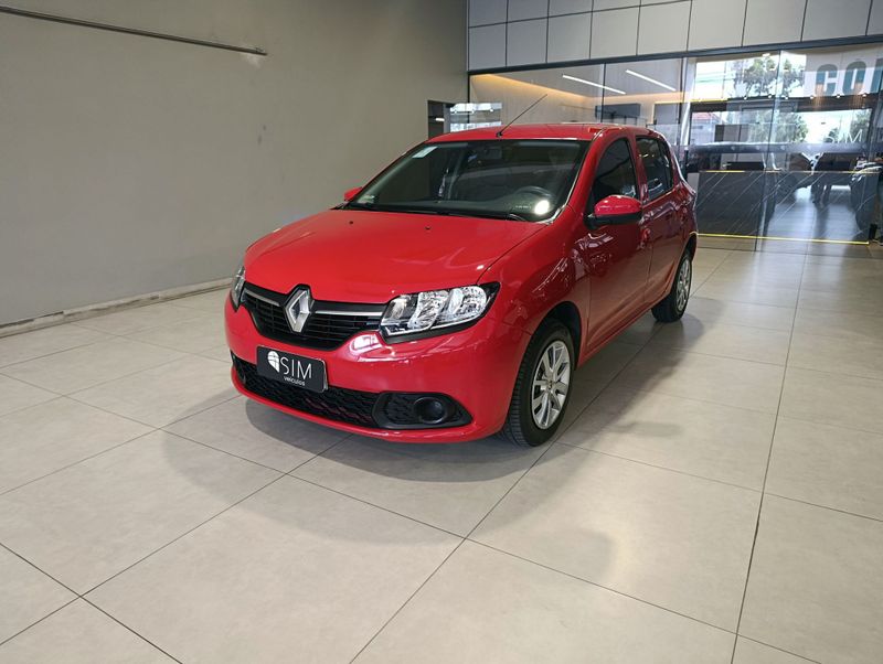 Renault Sandero Expression 1.0 12v 2019/2020 SIM VEÍCULOS PORTO ALEGRE / Carros no Vale