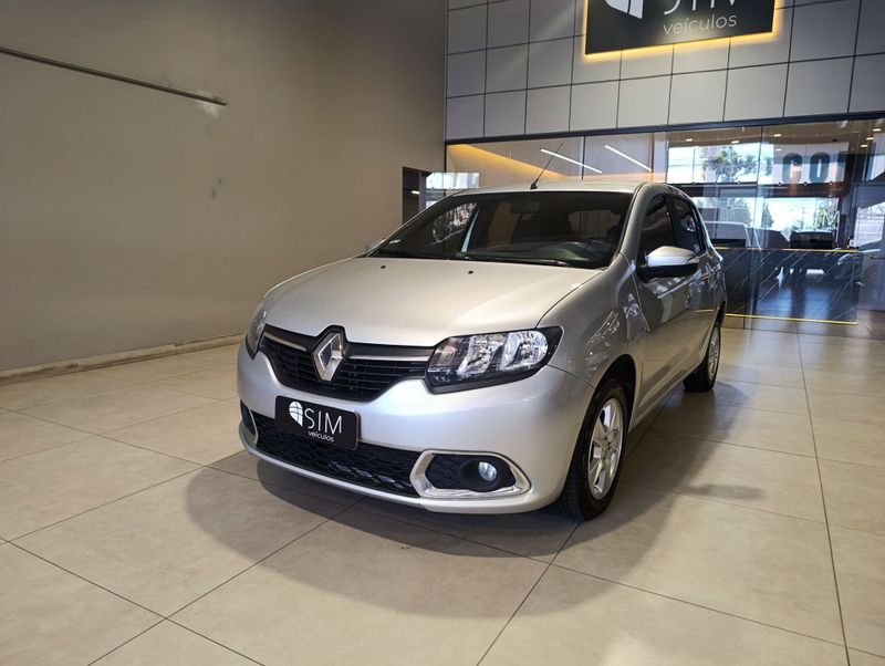 Renault Sandero Expression 1.0 12v 2018/2019 SIM VEÍCULOS PORTO ALEGRE / Carros no Vale