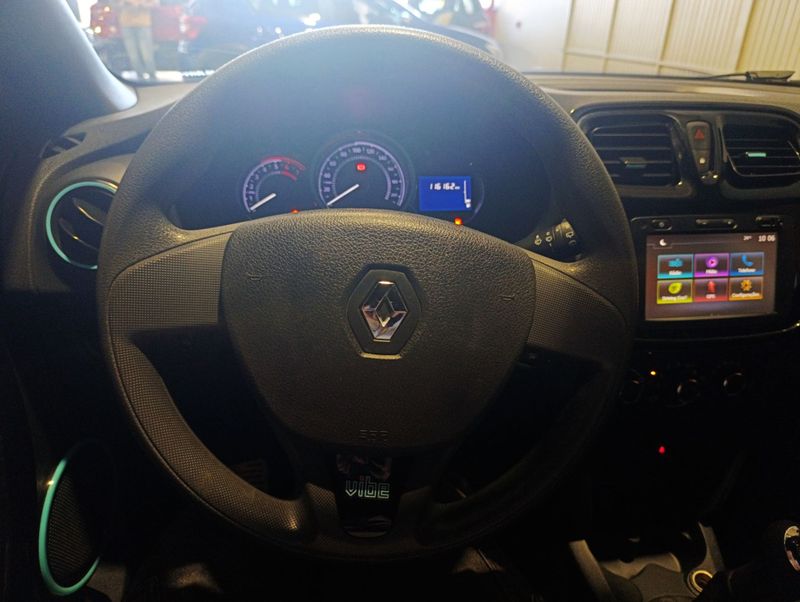 Renault Sandero Expression 1.0 12v 2018/2019 SIM VEÍCULOS PORTO ALEGRE / Carros no Vale