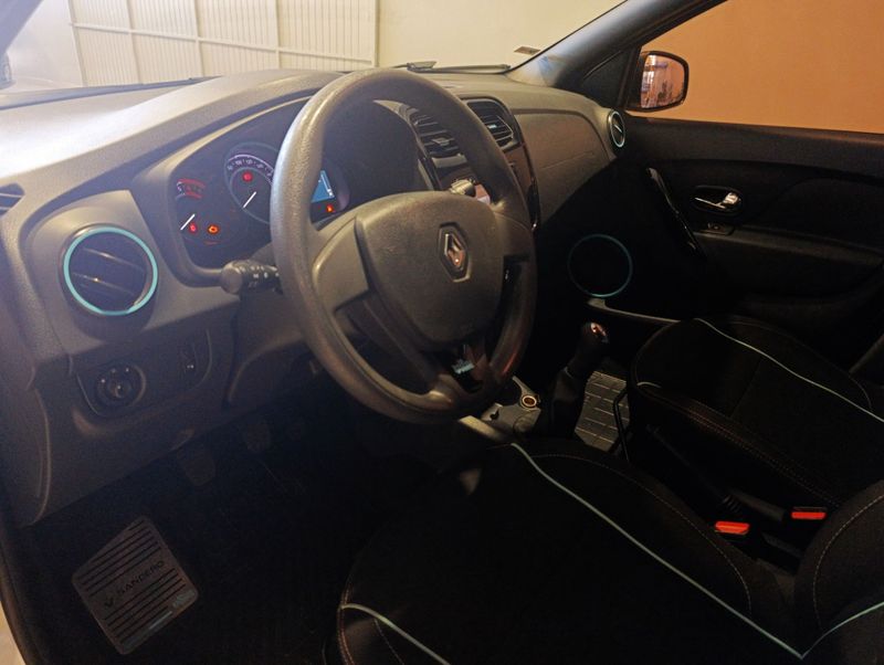 Renault Sandero Expression 1.0 12v 2018/2019 SIM VEÍCULOS PORTO ALEGRE / Carros no Vale