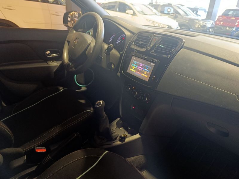 Renault Sandero Expression 1.0 12v 2018/2019 SIM VEÍCULOS PORTO ALEGRE / Carros no Vale