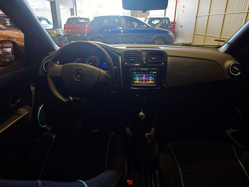 Renault Sandero Expression 1.0 12v 2018/2019 SIM VEÍCULOS PORTO ALEGRE / Carros no Vale