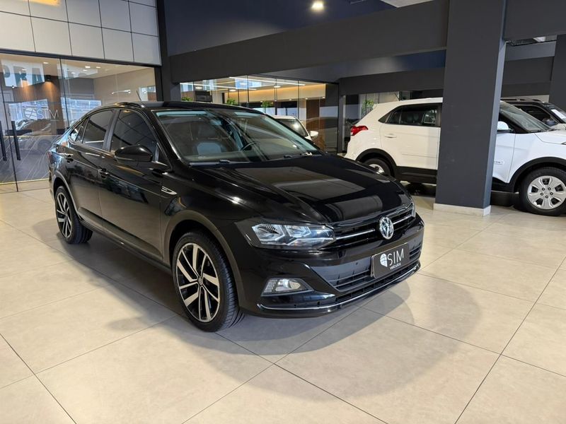 Volkswagen Virtus Highline 200 Tsi 1.0 12v 2021/2021 SIM VEÍCULOS PORTO ALEGRE / Carros no Vale