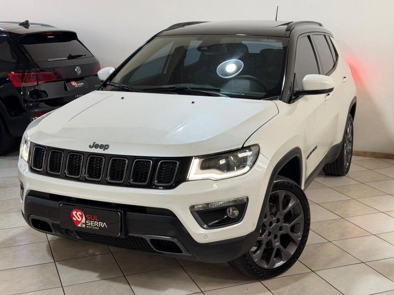 JEEP COMPASS 2.0 16V S LIMITED 4X4 2020/2020 SUL SERRA MOTORS CAXIAS DO SUL / Carros no Vale