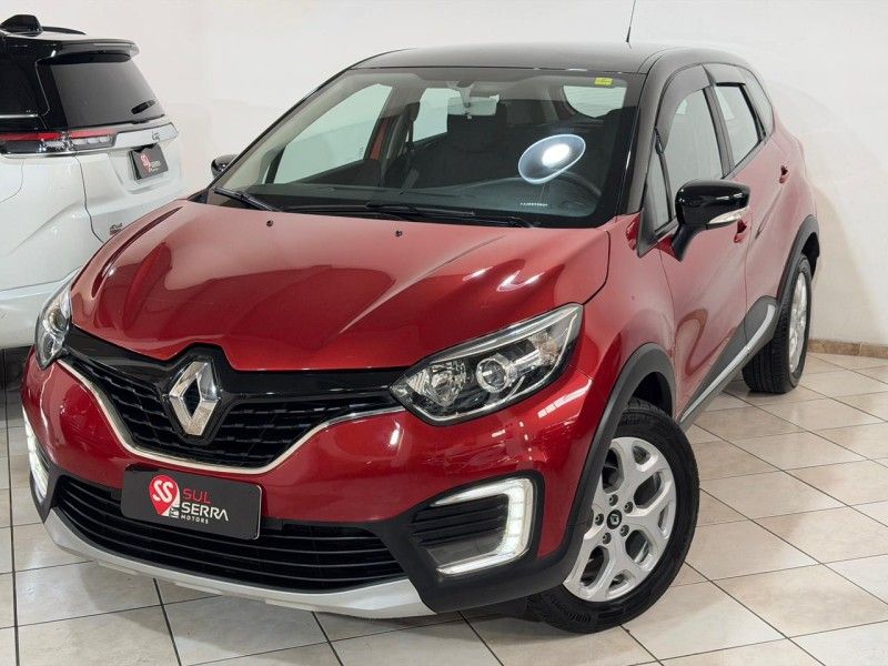 RENAULT CAPTUR 1.6 16V SCE ZEN 2017/2018 SUL SERRA MOTORS CAXIAS DO SUL / Carros no Vale