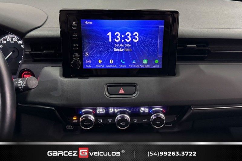 HONDA HR-V 1.5 16V TOURING TURBO 2024/2025 GARCEZ VEÍCULOS BENTO GONÇALVES / Carros no Vale