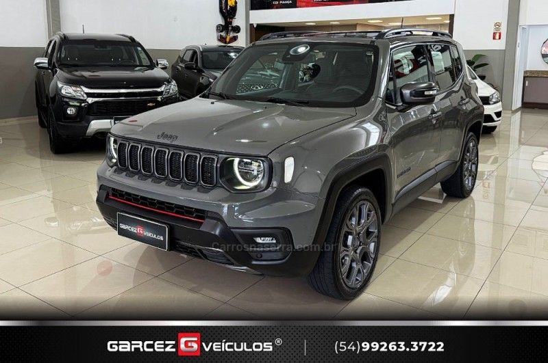 JEEP RENEGADE 1.3 S T270 16V TURBO 4×4 2022/2023 GARCEZ VEÍCULOS BENTO GONÇALVES / Carros no Vale