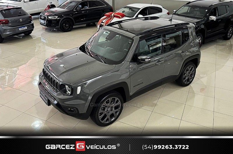JEEP RENEGADE 1.3 S T270 16V TURBO 4×4 2022/2023 GARCEZ VEÍCULOS BENTO GONÇALVES / Carros no Vale
