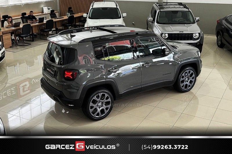 JEEP RENEGADE 1.3 S T270 16V TURBO 4×4 2022/2023 GARCEZ VEÍCULOS BENTO GONÇALVES / Carros no Vale