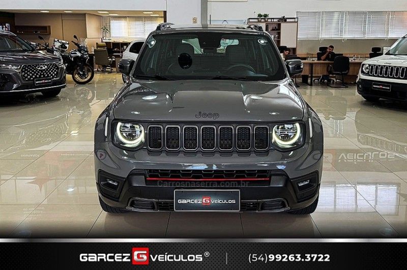 JEEP RENEGADE 1.3 S T270 16V TURBO 4×4 2022/2023 GARCEZ VEÍCULOS BENTO GONÇALVES / Carros no Vale