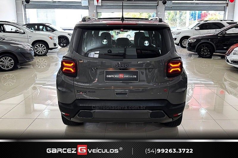 JEEP RENEGADE 1.3 S T270 16V TURBO 4×4 2022/2023 GARCEZ VEÍCULOS BENTO GONÇALVES / Carros no Vale