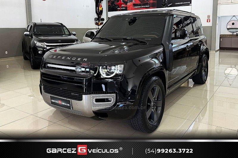 LAND ROVER DEFENDER 3.0 D300 TURBO MHEV 110 X-DYNAMIC HSE AWD 2022/2023 GARCEZ VEÍCULOS BENTO GONÇALVES / Carros no Vale LAND ROVER DEFENDER 3.0 D300 TURBO MHEV 110 X-DYNAMIC HSE AWD 2022/2023 GARCEZ VEÍCULOS BENTO GONÇALVES / Carros no Vale