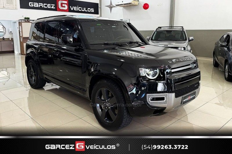LAND ROVER DEFENDER 3.0 D300 TURBO MHEV 110 X-DYNAMIC HSE AWD 2022/2023 GARCEZ VEÍCULOS BENTO GONÇALVES / Carros no Vale LAND ROVER DEFENDER 3.0 D300 TURBO MHEV 110 X-DYNAMIC HSE AWD 2022/2023 GARCEZ VEÍCULOS BENTO GONÇALVES / Carros no Vale