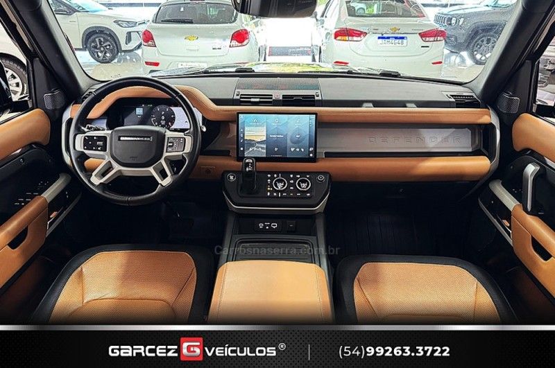 LAND ROVER DEFENDER 3.0 D300 TURBO MHEV 110 X-DYNAMIC HSE AWD 2022/2023 GARCEZ VEÍCULOS BENTO GONÇALVES / Carros no Vale LAND ROVER DEFENDER 3.0 D300 TURBO MHEV 110 X-DYNAMIC HSE AWD 2022/2023 GARCEZ VEÍCULOS BENTO GONÇALVES / Carros no Vale