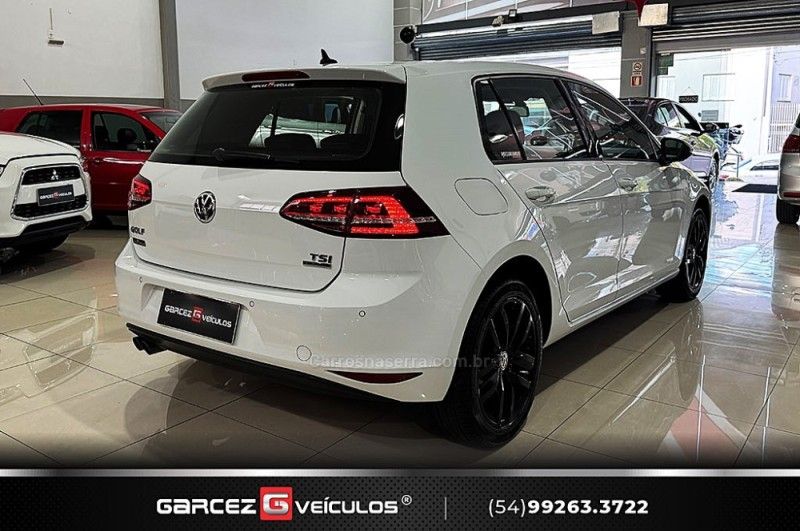VOLKSWAGEN GOLF 1.4 TSI HIGHLINE 16V 2014/2015 GARCEZ VEÍCULOS BENTO GONÇALVES / Carros no Vale