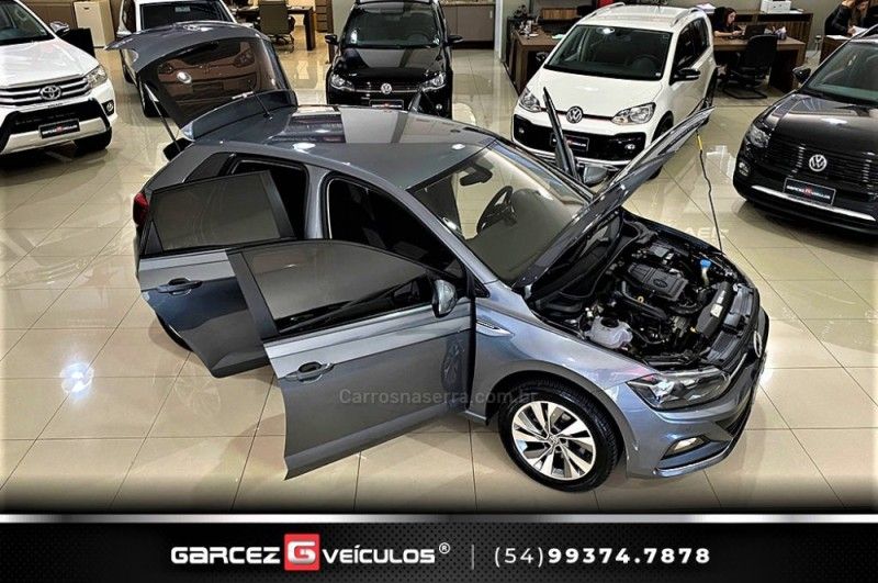 VOLKSWAGEN POLO 1.0 200 TSI COMFORTLINE 2020/2020 GARCEZ VEÍCULOS BENTO GONÇALVES / Carros no Vale