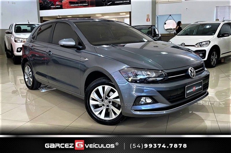 VOLKSWAGEN POLO 1.0 200 TSI COMFORTLINE 2020/2020 GARCEZ VEÍCULOS BENTO GONÇALVES / Carros no Vale