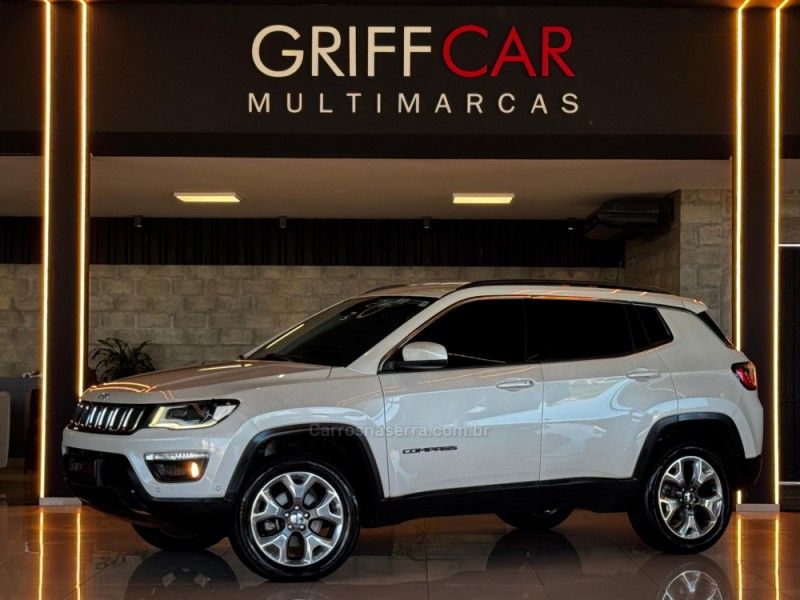 JEEP COMPASS 2.0 16V LONGITUDE 4X4 2019/2020 GRIFFCAR MULTIMARCAS DOIS IRMÃOS / Carros no Vale JEEP COMPASS 2.0 16V LONGITUDE 4X4 2019/2020 GRIFFCAR MULTIMARCAS DOIS IRMÃOS / Carros no Vale