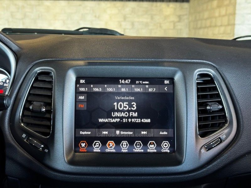 JEEP COMPASS 2.0 16V LONGITUDE 4X4 2019/2020 GRIFFCAR MULTIMARCAS DOIS IRMÃOS / Carros no Vale JEEP COMPASS 2.0 16V LONGITUDE 4X4 2019/2020 GRIFFCAR MULTIMARCAS DOIS IRMÃOS / Carros no Vale