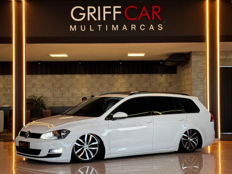 VOLKSWAGEN GOLF 1.4 TSI VARIANT COMFORTLINE 16V 2015/2015 GRIFFCAR MULTIMARCAS DOIS IRMÃOS / Carros no Vale