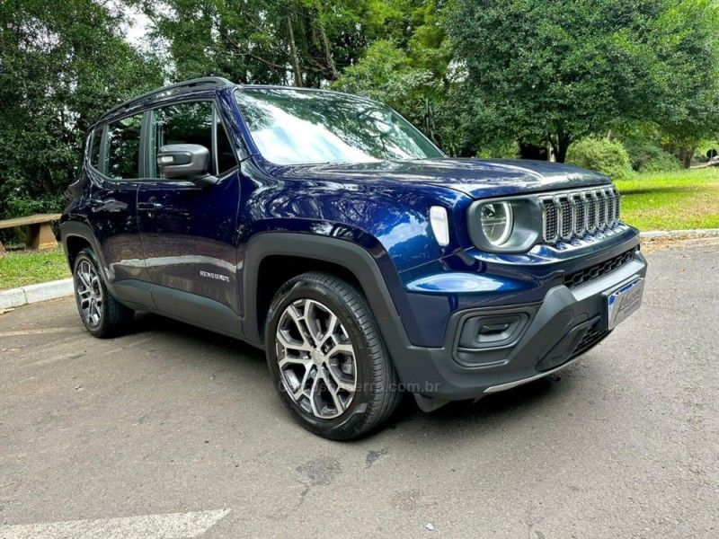 JEEP RENEGADE 1.3 16V LONGITUDE T270 TURBO 4X2 2023/2024 KASPER VEÍCULOS DOIS IRMÃOS / Carros no Vale
