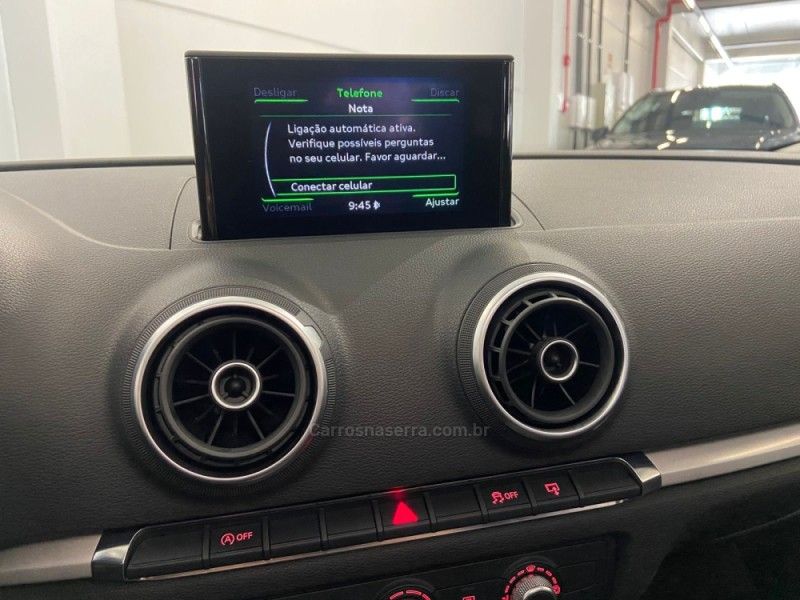 AUDI A3 1.4 TFSI SPORTBACK 16V S-TRONIC 2015/2015 ÓTIMA CAR FLORES DA CUNHA / Carros no Vale AUDI A3 1.4 TFSI SPORTBACK 16V S-TRONIC 2015/2015 ÓTIMA CAR FLORES DA CUNHA / Carros no Vale