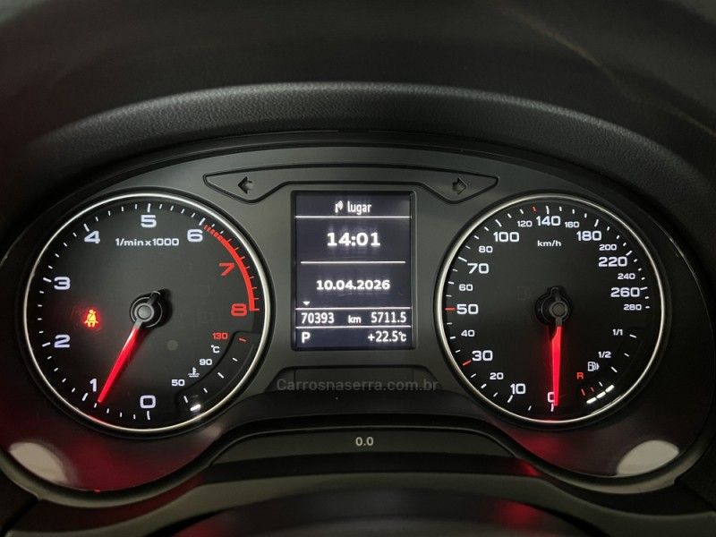 AUDI A3 1.4 TFSI SPORTBACK 16V S-TRONIC 2015/2015 ÓTIMA CAR FLORES DA CUNHA / Carros no Vale AUDI A3 1.4 TFSI SPORTBACK 16V S-TRONIC 2015/2015 ÓTIMA CAR FLORES DA CUNHA / Carros no Vale