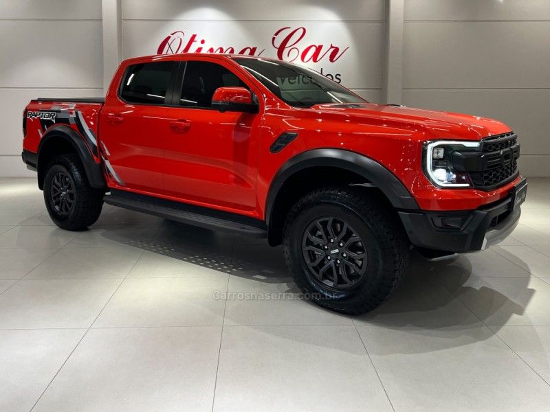 FORD RANGER 3.0 RAPTOR 4X4 V6 TURBO 2024/2024 ÓTIMA CAR FLORES DA CUNHA / Carros no Vale