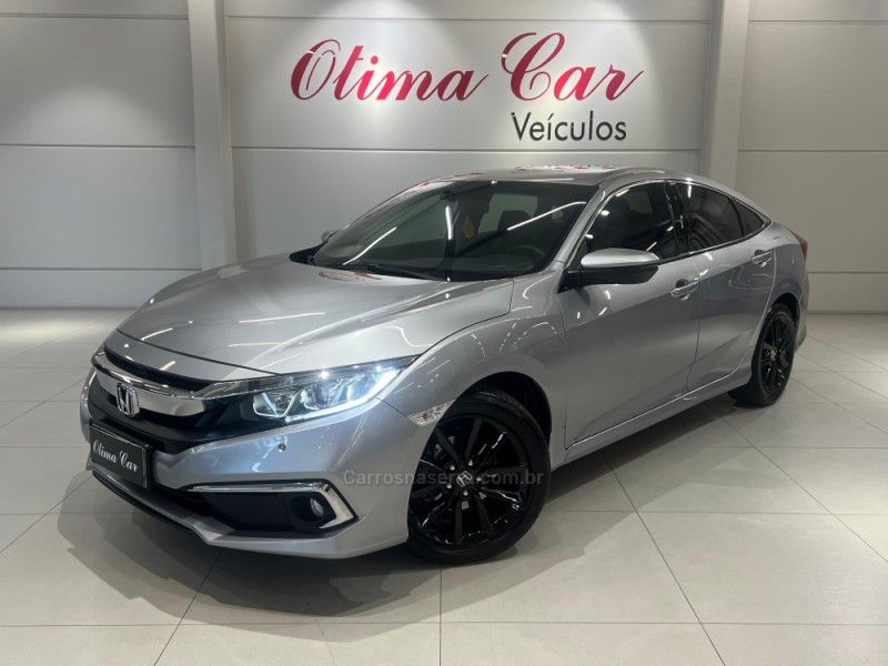 HONDA CIVIC 2.0 16V FLEXONE EXL CVT 2020/2020 ÓTIMA CAR FLORES DA CUNHA / Carros no Vale