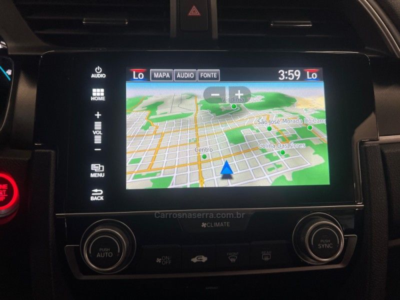 HONDA CIVIC 2.0 16V FLEXONE EXL CVT 2020/2020 ÓTIMA CAR FLORES DA CUNHA / Carros no Vale