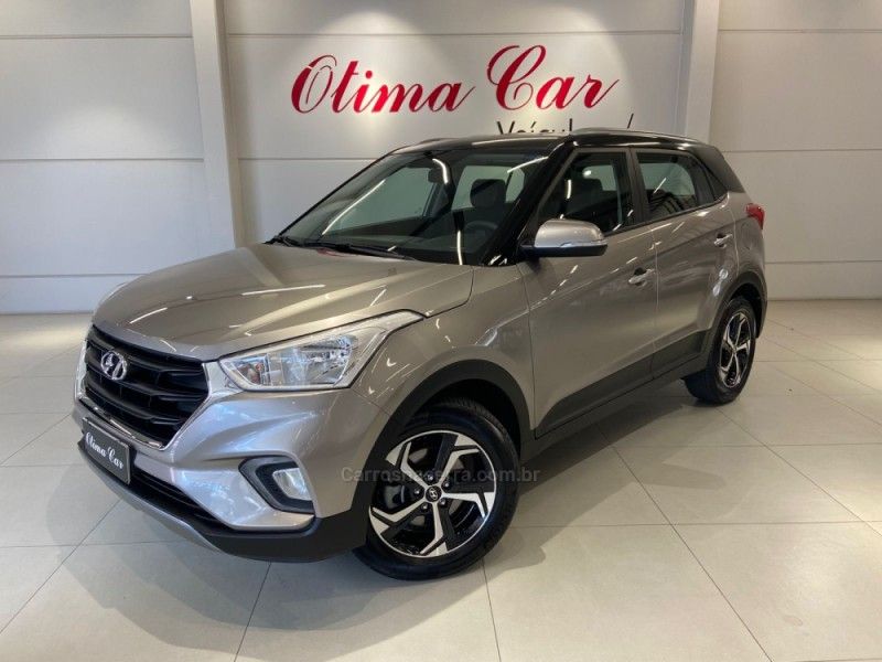 HYUNDAI CRETA 1.6 16V SMART PLUS 2020/2021 ÓTIMA CAR FLORES DA CUNHA / Carros no Vale