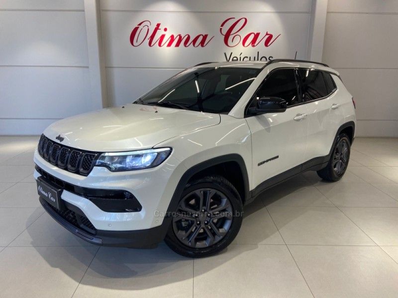 JEEP COMPASS 1.3 LONGITUDE T270 16V TURBO 4X2 2024/2024 ÓTIMA CAR FLORES DA CUNHA / Carros no Vale