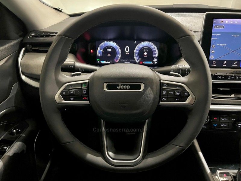 JEEP COMPASS 1.3 LONGITUDE T270 16V TURBO 2024/2025 ÓTIMA CAR FLORES DA CUNHA / Carros no Vale