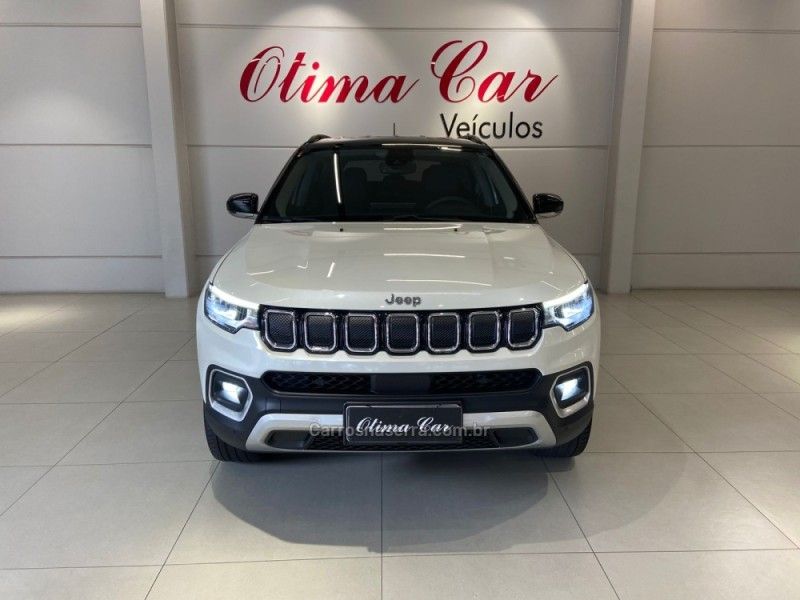 JEEP COMPASS 2.0 LIMITED TD350 TURBO 4X4 2022/2023 ÓTIMA CAR FLORES DA CUNHA / Carros no Vale